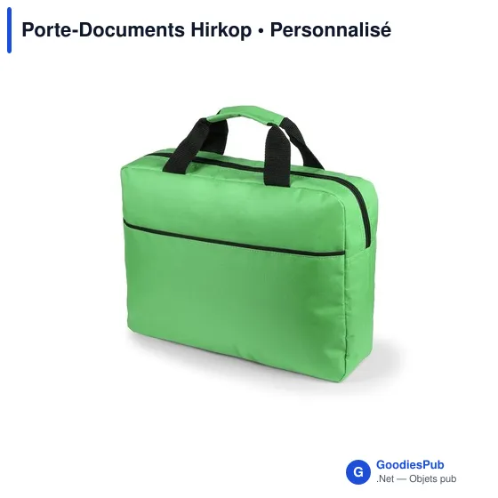 Porte-Documents personnalisable Hirkop avec logo - Sacoche professionnelle - Image 7