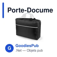 Porte-Documents personnalisable Hirkop avec logo - Sacoche professionnelle - Miniature 8