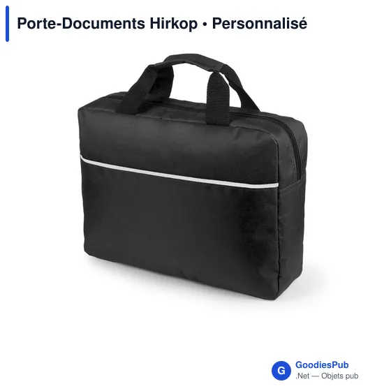 Porte-Documents personnalisable Hirkop avec logo - Sacoche professionnelle - Image 8