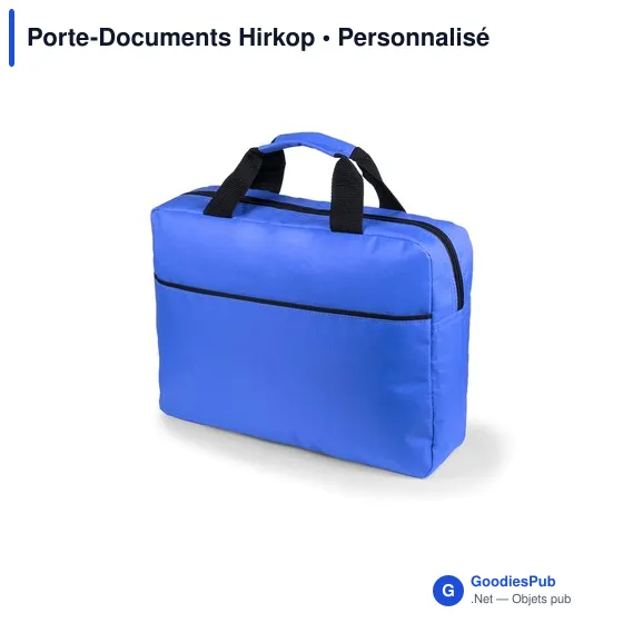 Porte-Documents personnalisable Hirkop avec logo - Sacoche professionnelle - Image 10