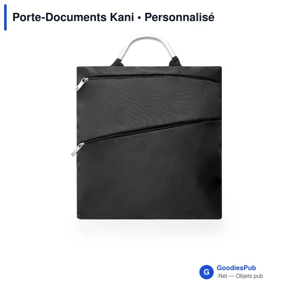Porte-Documents personnalisable Kani avec logo - Élégance et praticité - Image 2