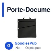 Porte-Documents personnalisable Kani avec logo - Élégance et praticité - Miniature 3