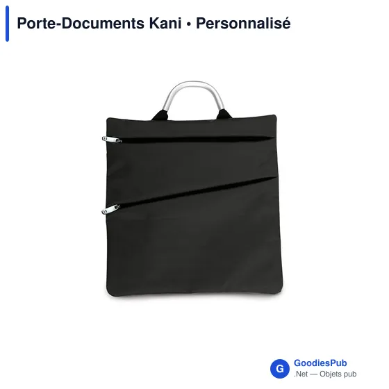 Porte-Documents personnalisable Kani avec logo - Élégance et praticité - Image 3