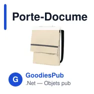 Porte-Documents personnalisable Milán avec logo - Sacoche professionnelle - Miniature 2