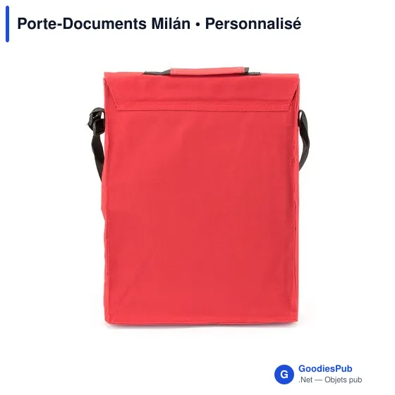 Porte-Documents personnalisable Milán avec logo - Sacoche professionnelle - Image 3