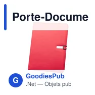 Porte-Documents personnalisable Neco avec logo - Conférencier élégant - Miniature 1