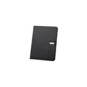 Variante noir - Porte-Documents personnalisable Neco avec logo - Conférencier élégant