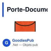 Porte-Documents Voyage Lisboa - Miniature 1