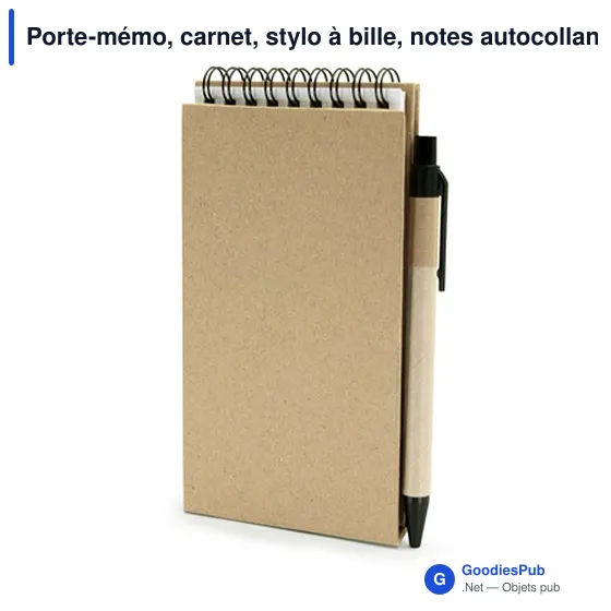 Porte-mémo personnalisable avec logo - Madelyn - Image 6