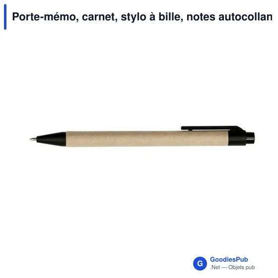 Porte-mémo personnalisable avec logo - Madelyn - Image 9