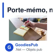 Porte-mémo, notes autocollantes | Deegan - Miniature 2