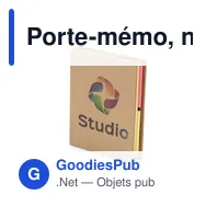 Porte-mémo, notes autocollantes | Deegan - Miniature 3