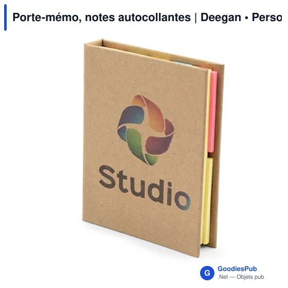 Porte-mémo, notes autocollantes | Deegan - Image 3