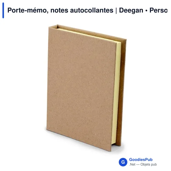 Porte-mémo, notes autocollantes | Deegan - Image 4
