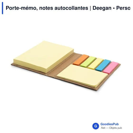 Porte-mémo, notes autocollantes | Deegan - Image 5