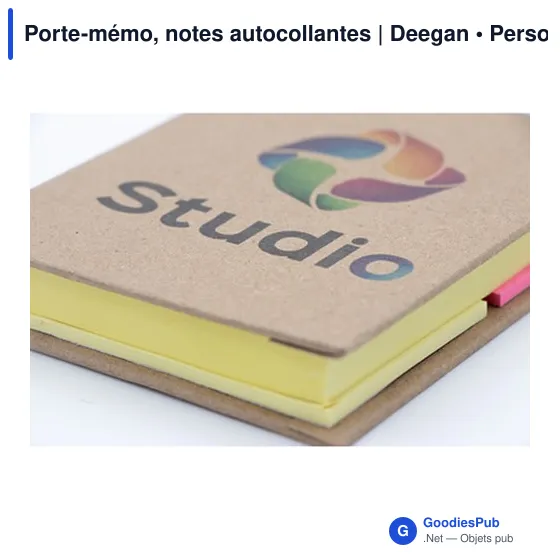 Porte-mémo, notes autocollantes | Deegan - Image 8