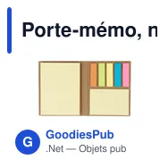 Porte-mémo, notes autocollantes | Deegan - Miniature 9