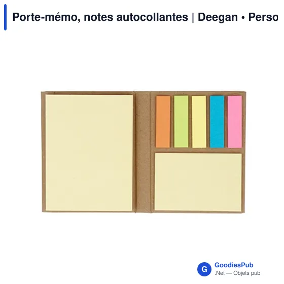 Porte-mémo, notes autocollantes | Deegan - Image 9