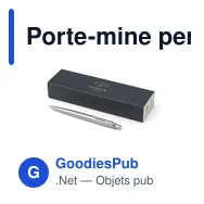 Porte-mine personnalisable Parker Jotter Core avec logo - Miniature 2