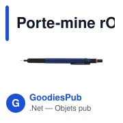Porte-mine personnalisable Rotring 500 avec logo - Miniature 4