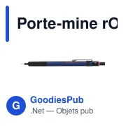 Porte-mine personnalisable Rotring 500 avec logo - Miniature 5