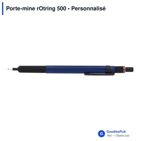 Porte-mine personnalisable Rotring 500 avec logo - Image 9