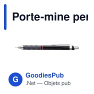 Porte-mine personnalisable rOtring en ABS avec logo - Miniature 4