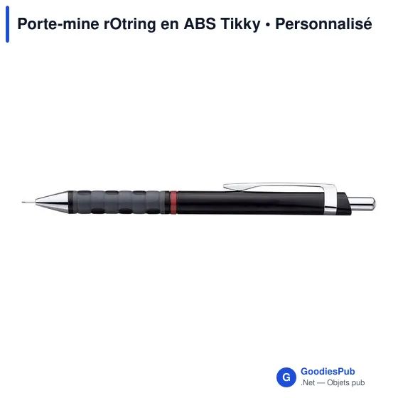 Porte-mine personnalisable rOtring en ABS avec logo - Image 4