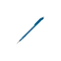 Variante Bleu transparent - Porte-mines personnalisable en plastique PS avec logo - Classique