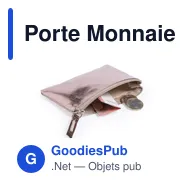 Porte Monnaie personnalisable Faudok avec logo - Design élégant - Miniature 12