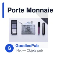 Porte Monnaie personnalisable Faudok avec logo - Design élégant - Miniature 9