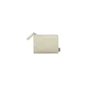 Variante beige - Porte Monnaie personnalisable Nelsom avec logo en RPET