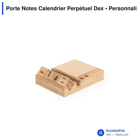 Porte Notes Calendrier Perpétuel Dex - Image 2