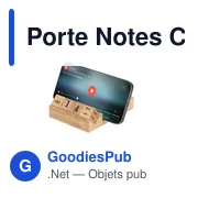 Porte Notes Calendrier Perpétuel Dex - Miniature 4
