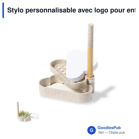 Stylo personnalisable avec logo pour entreprise - modèle nuage
