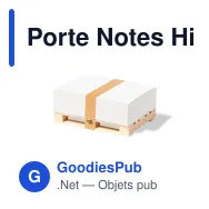 Porte Notes Hibon - Miniature 3