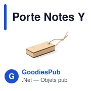 Porte Notes Yiuta - Miniature 2
