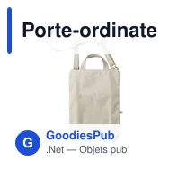 Porte-ordinateur personnalisable Iker avec logo - Sacoche en toile - Miniature 3