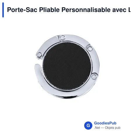 Porte-Sac Pliable Personnalisable avec Logo - Modèle Skype