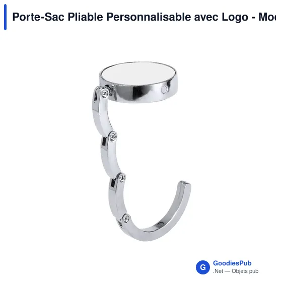 Porte-Sac Pliable Personnalisable avec Logo - Modèle Skype - Image 9