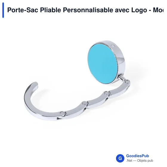 Porte-Sac Pliable Personnalisable avec Logo - Modèle Skype - Image 10