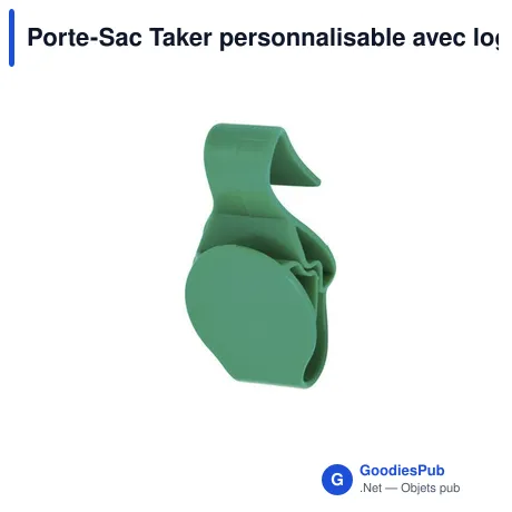 Porte-Sac Taker personnalisable avec logo - Accessoire pratique
