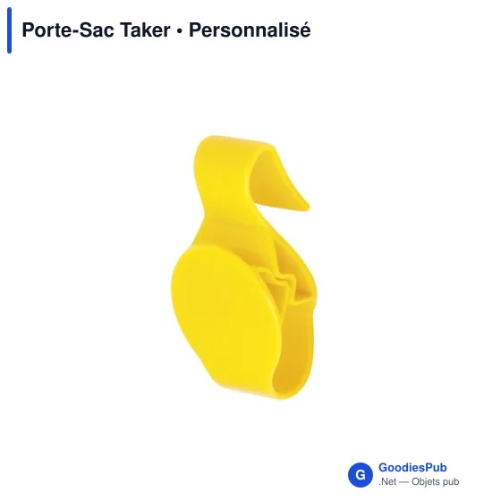Porte-Sac Taker personnalisable avec logo - Accessoire pratique - Image 8