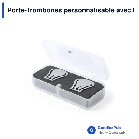 Porte-Trombones personnalisable avec logo - Bomtel