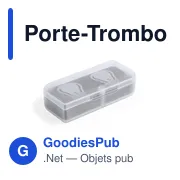 Porte-Trombones personnalisable avec logo - Bomtel - Miniature 2