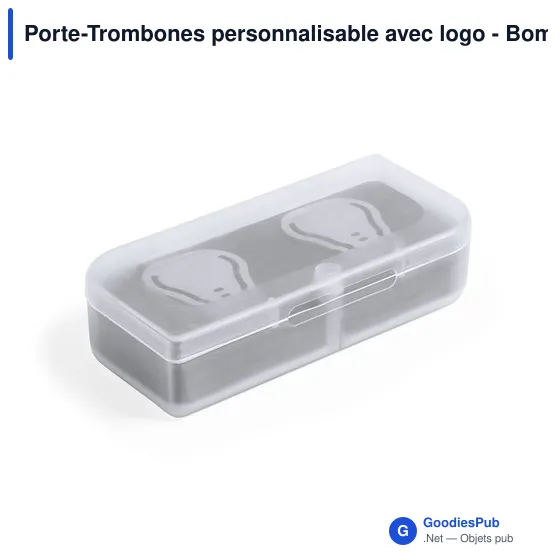 Porte-Trombones personnalisable avec logo - Bomtel - Image 2