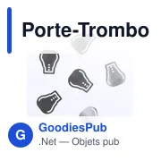 Porte-Trombones personnalisable avec logo - Bomtel - Miniature 3
