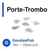 Porte-Trombones personnalisable avec logo - Bomtel - Miniature 4
