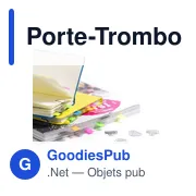 Porte-Trombones personnalisable avec logo - Bomtel - Miniature 5