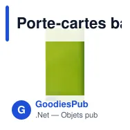 Porte-cartes bancaires personnalisable RFID 5 compartiments avec logo - ABS - Miniature 6